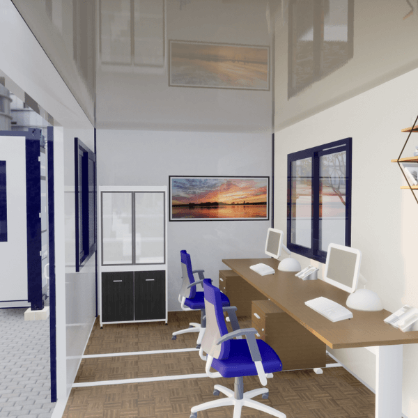 Container office and boardroom