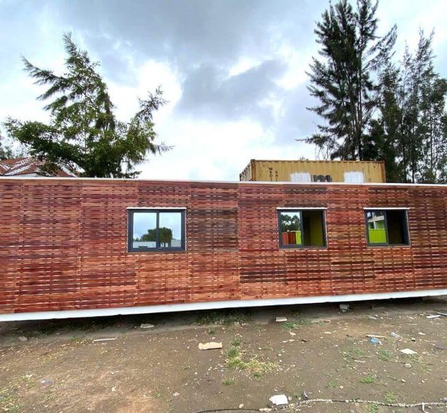 2BR Container Home- 40ft Cladding